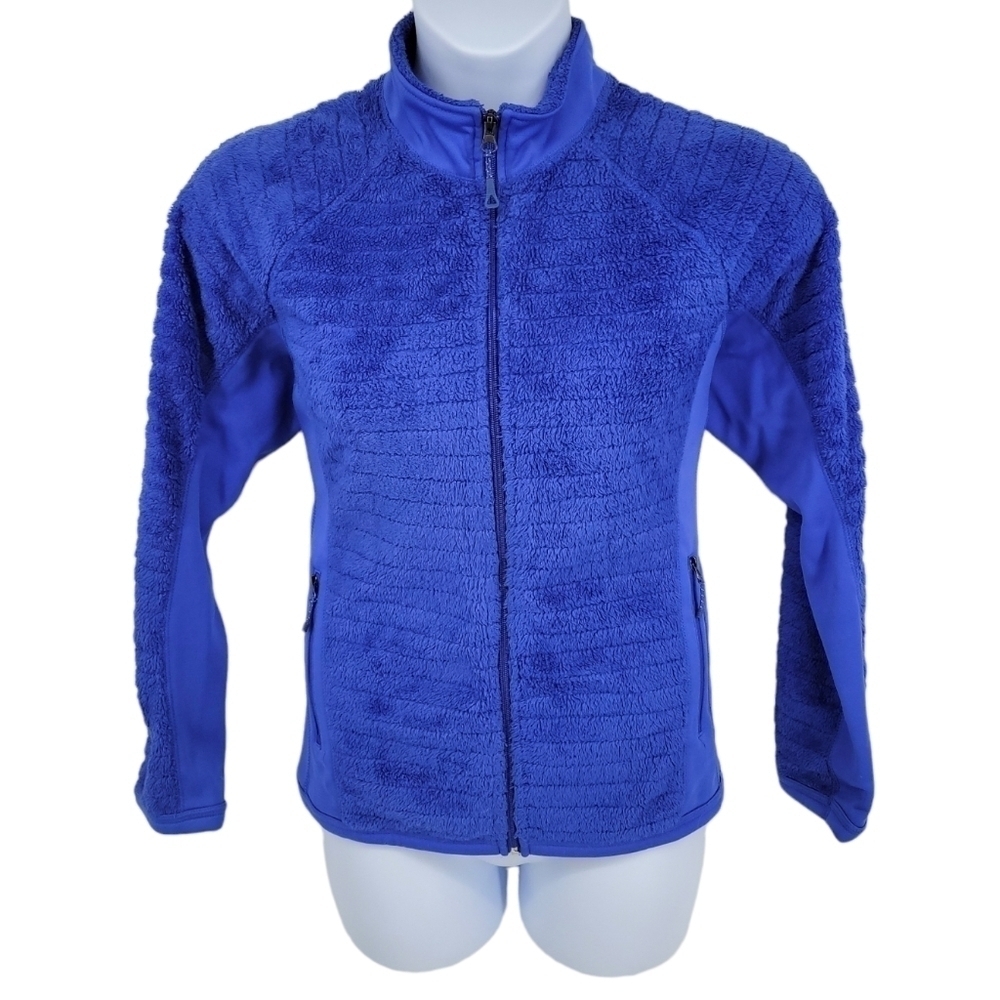 Energy Zone Womens  Fluffy Zip-Up‎ Jacket Size XL